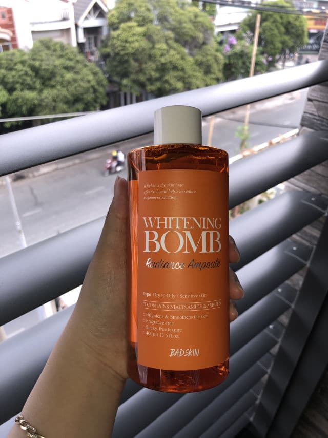BADSKIN Whitening Bomb Radiance Ampoule review photo by kimphung11
