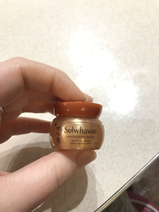 Sulwhasoo Concentrated Ginseng Renewing Cream EX review photo by kvbowman