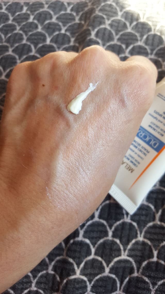 Ducray Melascreen UV Rich Cream SPF50+ UVA review photo by lydinja