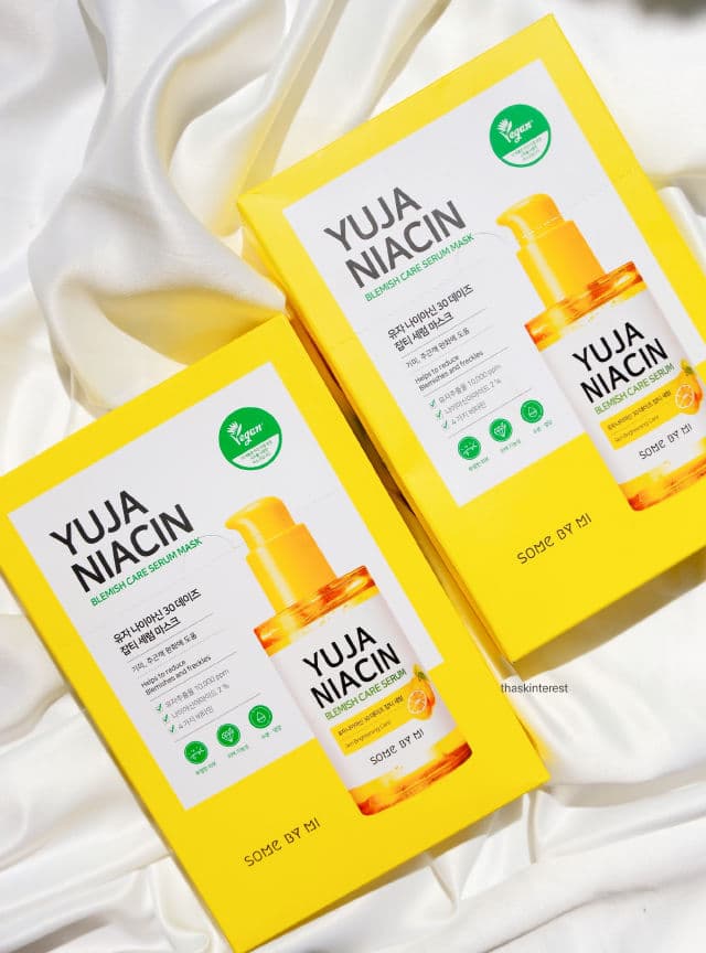 Some By Mi Yuja Niacin Blemish Care Serum Mask review photo by missedvivian