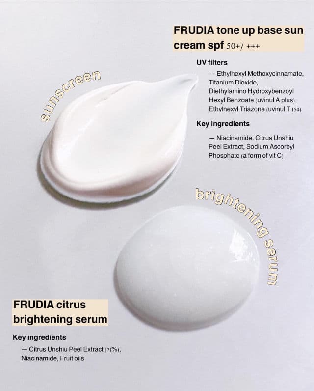Frudia Tone Up Base Sun Cream SPF50+ PA+++ review photo by occasionallyskincare