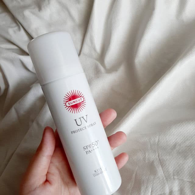 Kose Cosmeport Suncut UV Protect Spray SPF 50+ PA++++ review photo by pristine