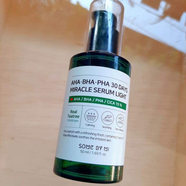 Some By Mi AHA BHA PHA 30 Days Miracle Serum Light review photo by pristine