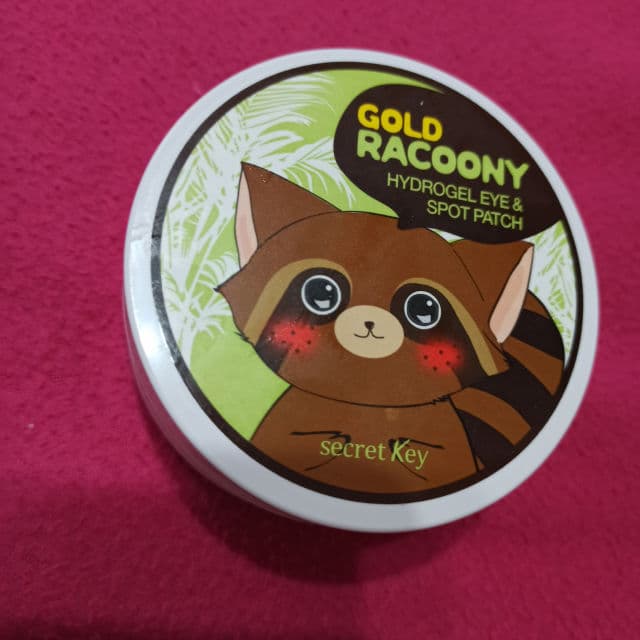 SECRET KEY Gold Racoony Hydro Gel Eye & Spot Patch review photo by raque
