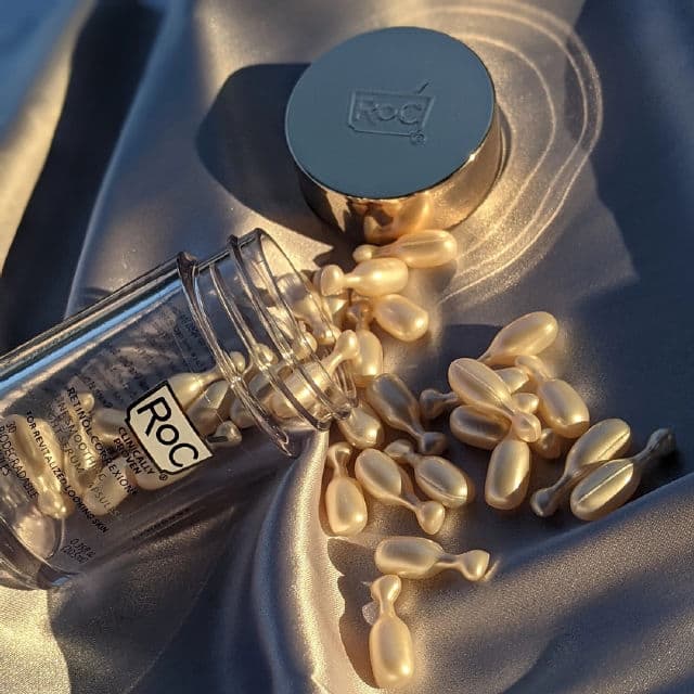 RoC Retinol Correxion Line Smoothing Night Serum Capsules review photo by reneeshacie