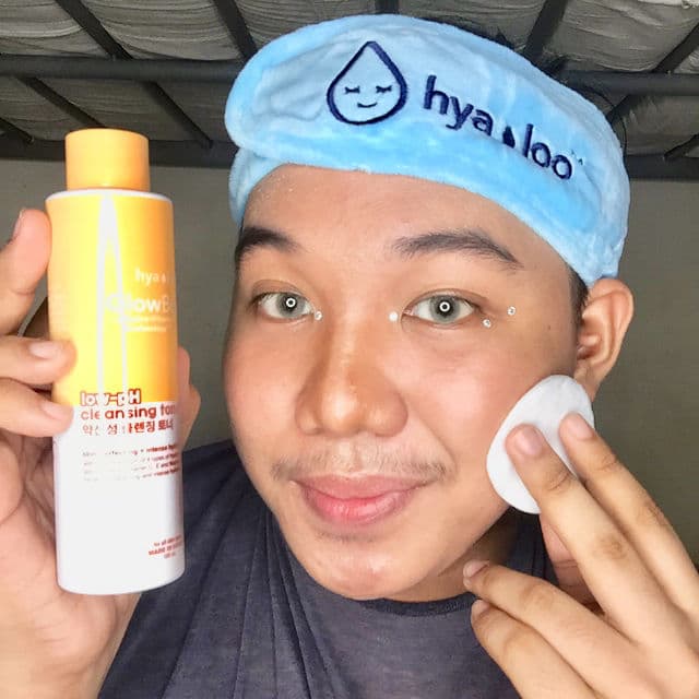 Hyaloo Glow Boost Low-pH Cleansing Toner review photo by roayieofficial