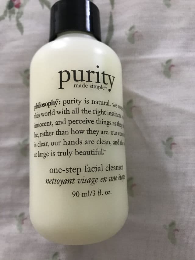 philosophy Travel Size Purity Made Simple One-Step Facial Cleanser review photo by shamiza