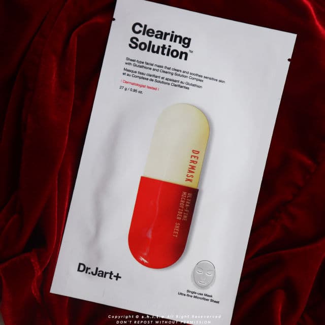 Dr. Jart+ Dermask Clearing Solution Ultra-Fine Microfiber Sheet Mask review photo by shita