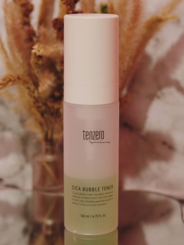 Tenzero Cica Bubble Toner review photo by syahnidaareo