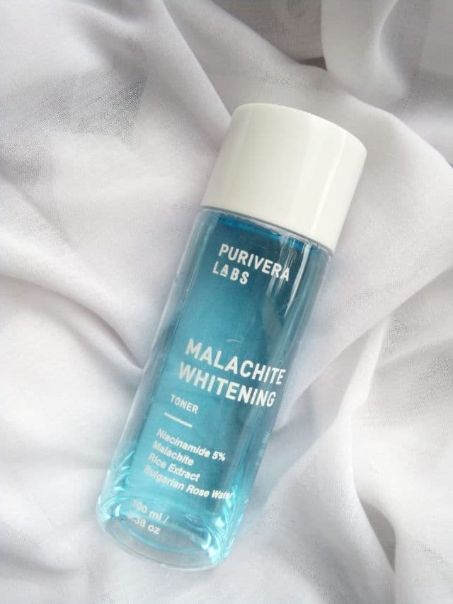 Purivera Malachite Whitening Toner review photo by widyapramestie