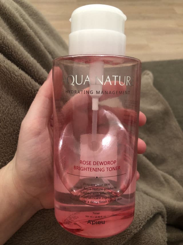A'pieu Aqua Nature Rose Dewdrop Brightening Toner review photo by wildyoungheart